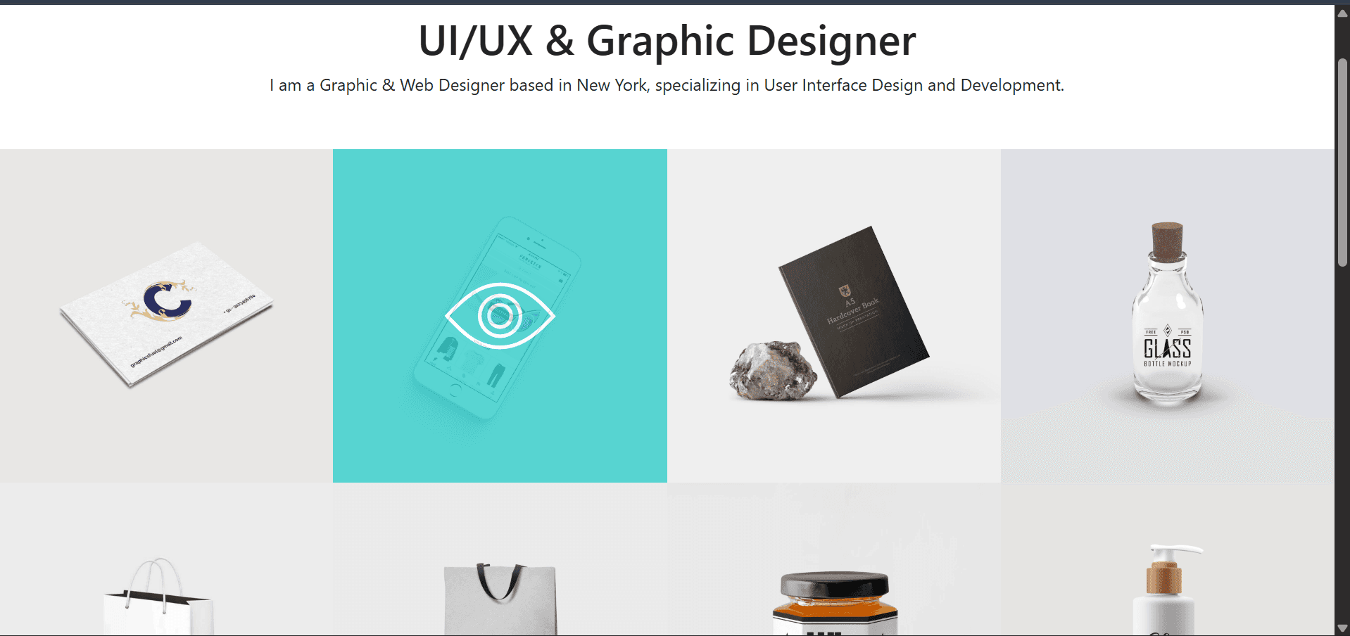 Simple Portfolio Website