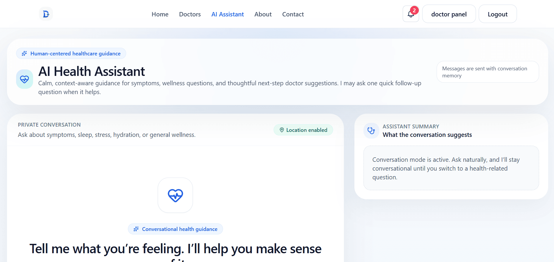 AI Health Assistant